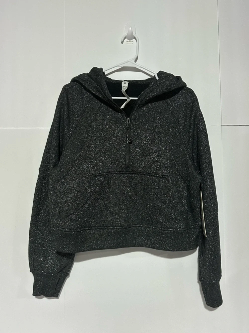 Lululemon Athletica Scuba Oversized Half Zip Hoodie- Sparkle